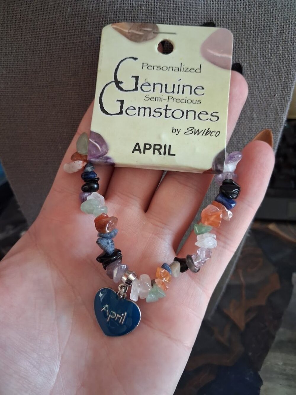 April Gemstone bracelet